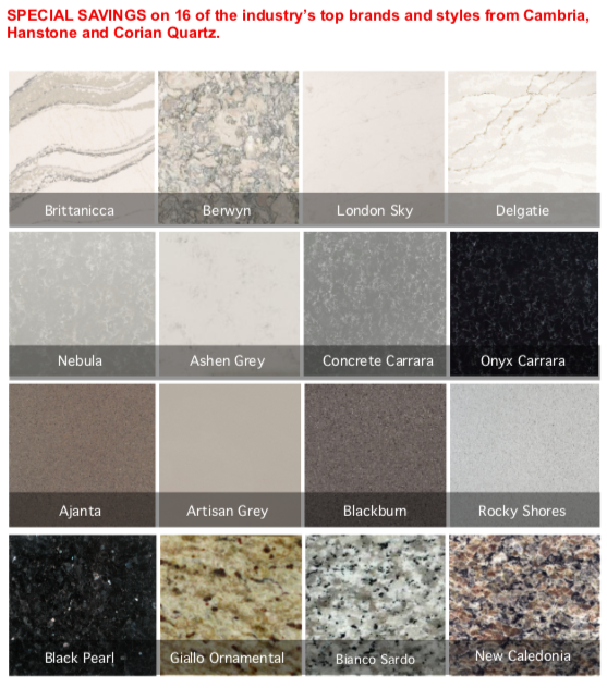 Countertop Offer Exceptional Prices On 16 Colors At Seigle S